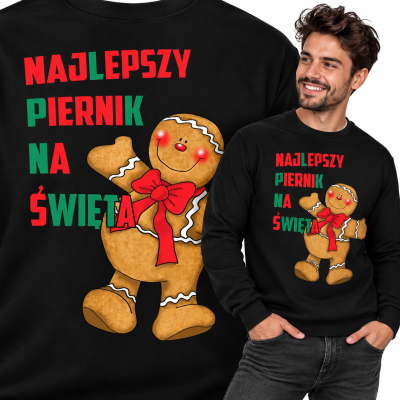 BLUZA ŚWIĄTECZNA NAJLEPSZY PIERNIK